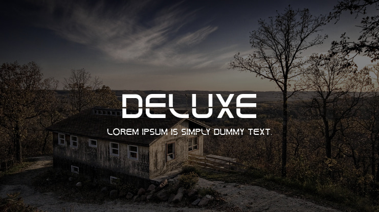 Deluxe Font