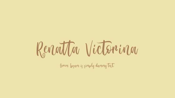 Renatta Victorina Font