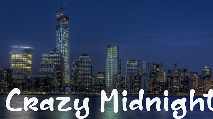 Crazy Midnight Font