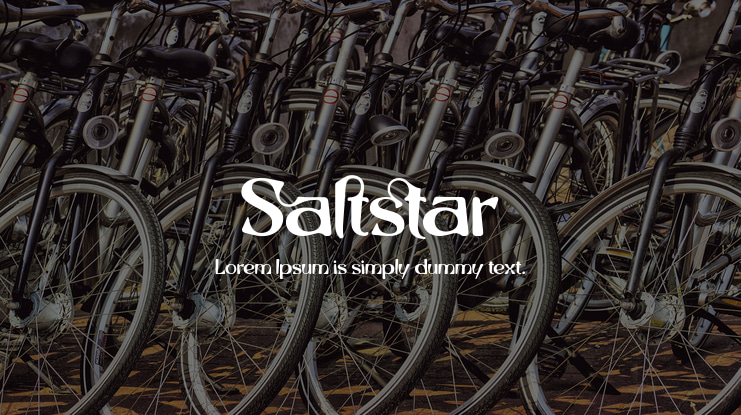 Saltstar Font