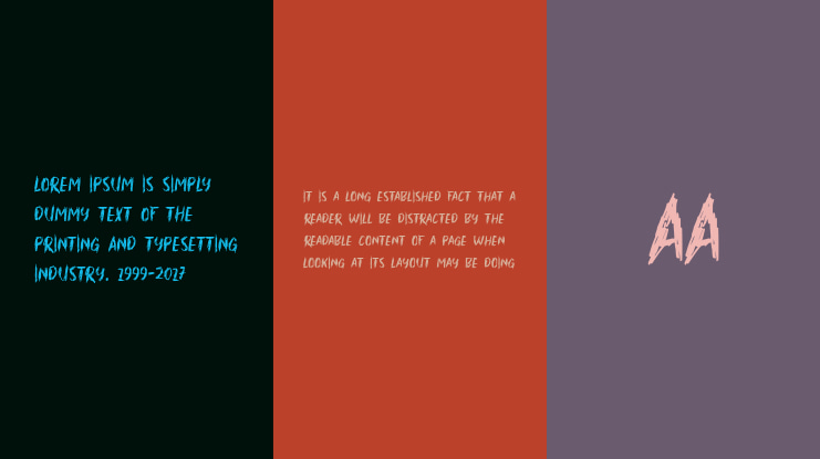 WARNAI BRUSH Font Family