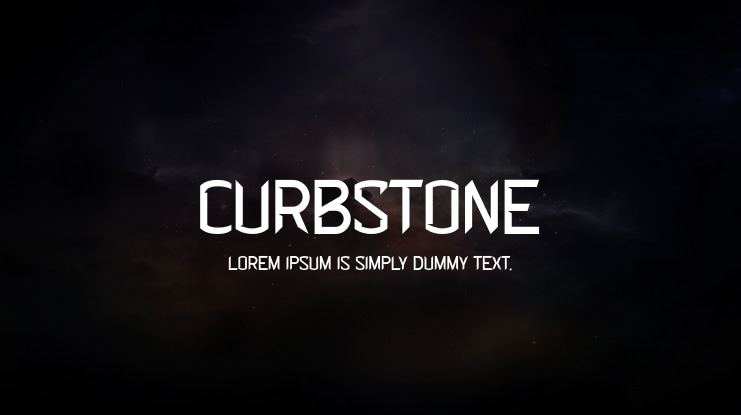 Curbstone Font