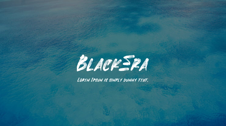 BlackEra Font