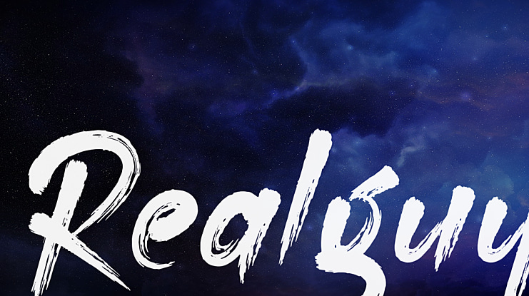 Realguy Font