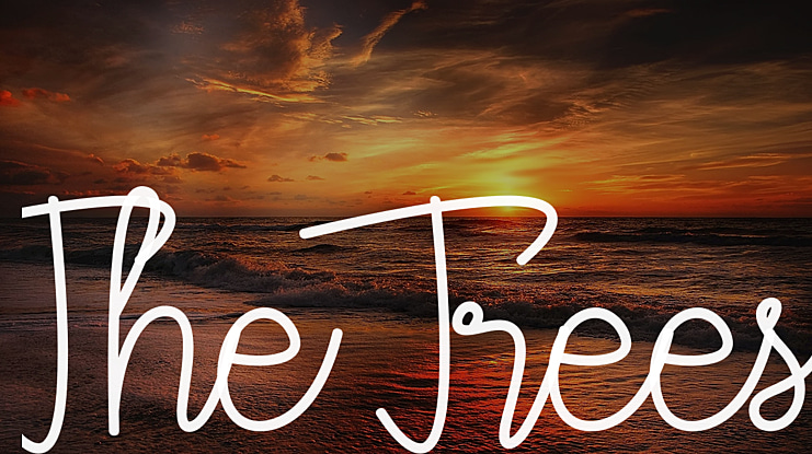 The Trees Font