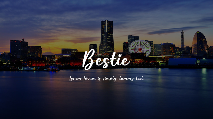 Bestie Font