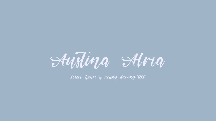 Austina Alma Font