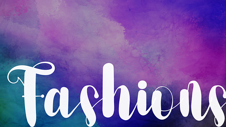 Fashions Font