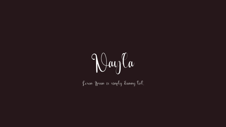 Nayla Font