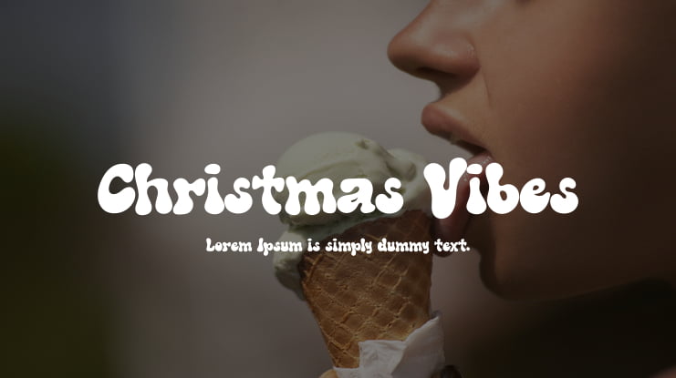Christmas Vibes Font