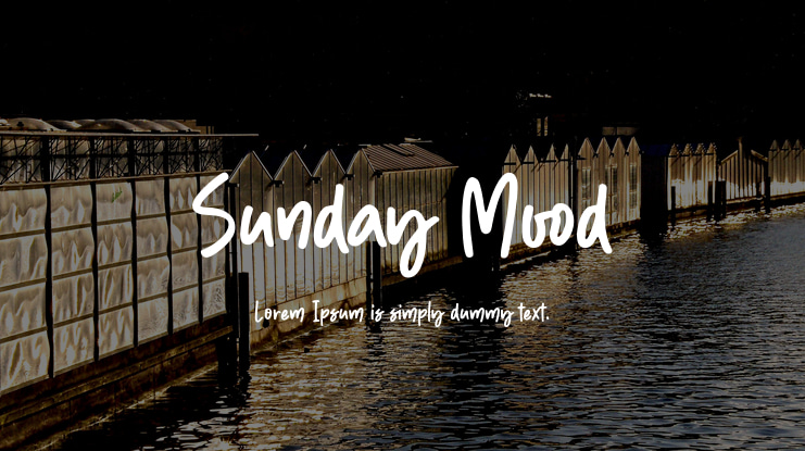 Sunday Mood Font