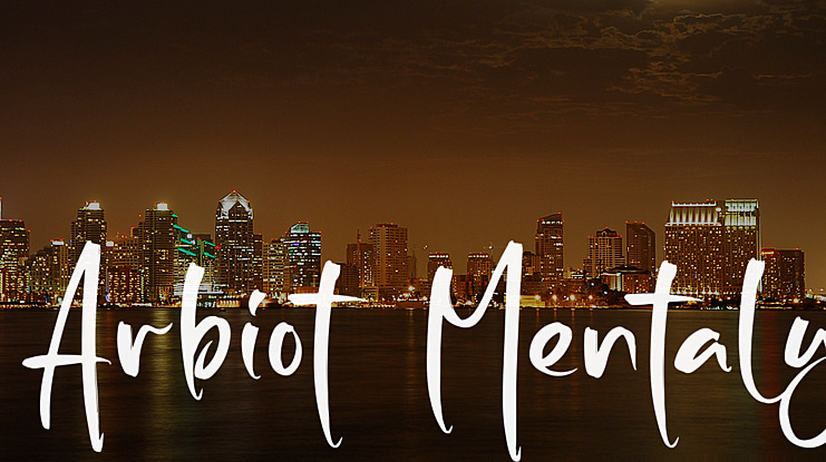 Arbiot Mentaly Font