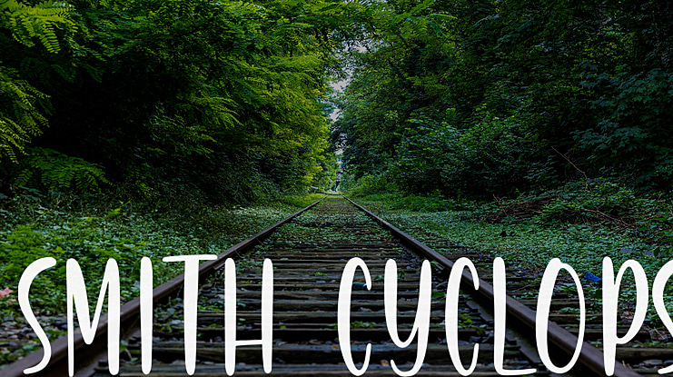 Smith Cyclops Font