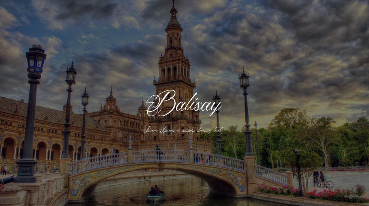 Balisay Font