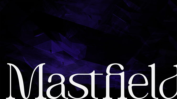 Mastfield Font