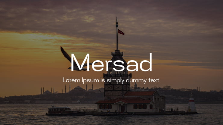 Mersad Font Family