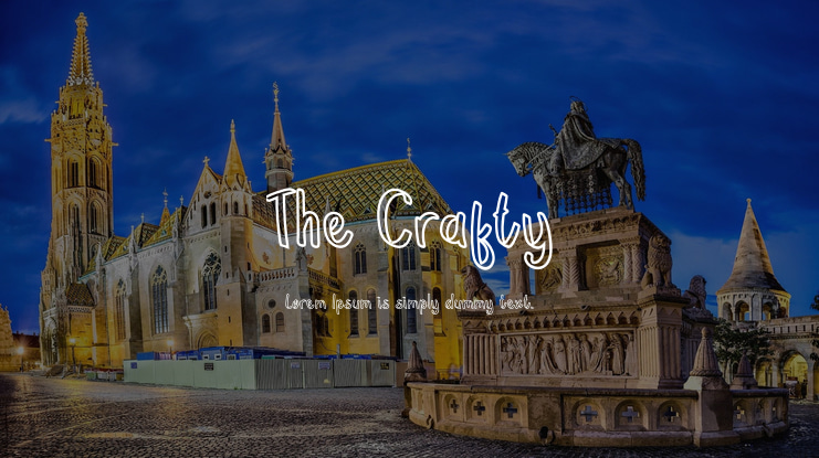 The Crafty Font