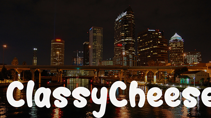 ClassyCheese Font