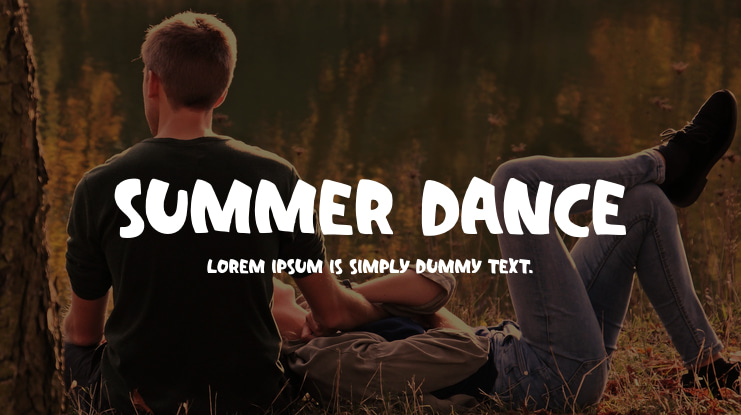 Summer Dance Font