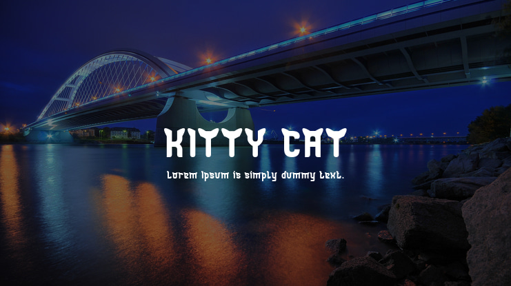 KITTY CAT Font