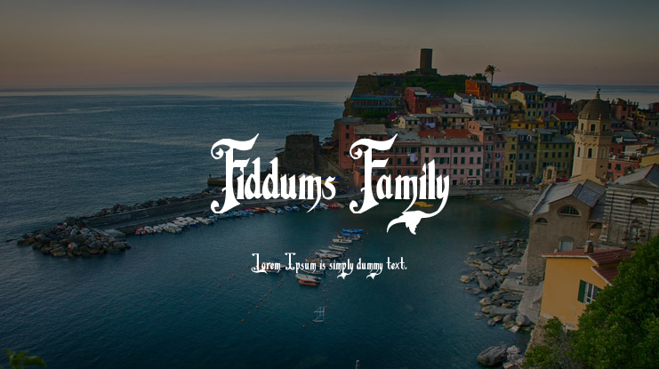 Fiddums Family Font