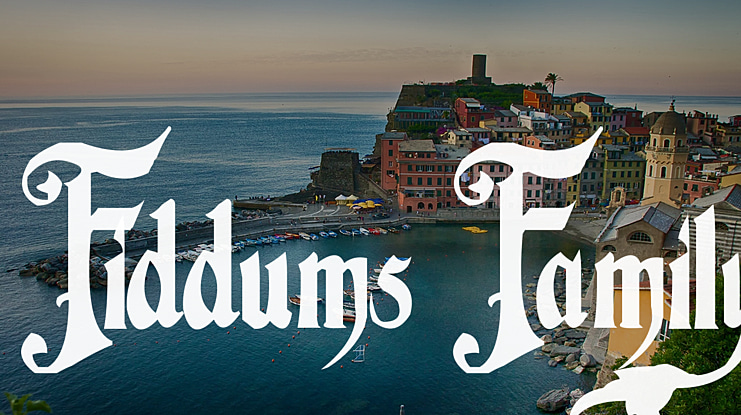 Fiddums Family Font