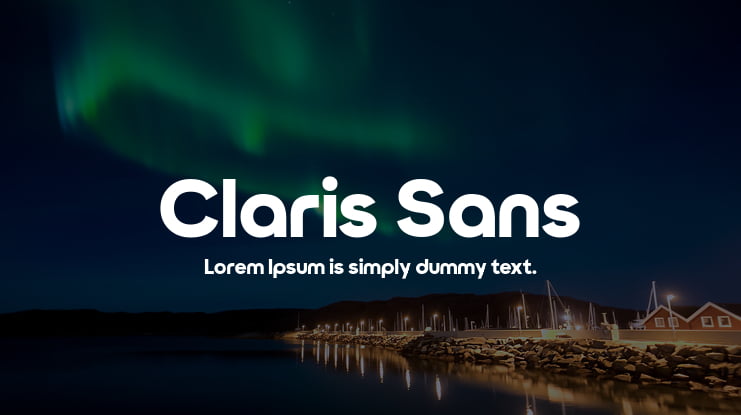 Claris Sans Font