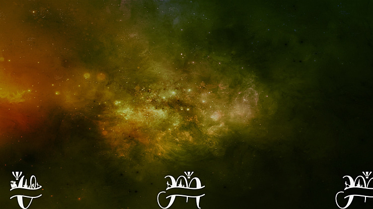 Vacation Monogram (Monogram) Font Family