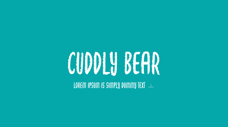 Cuddly Bear Font