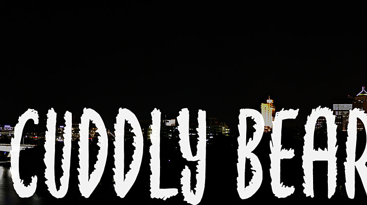 Cuddly Bear Font