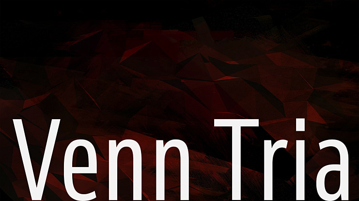 Venn Trial Font Family