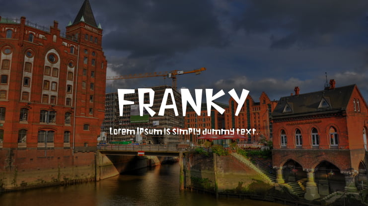FRANKY Font