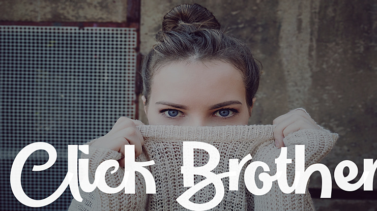 Click Brother Font