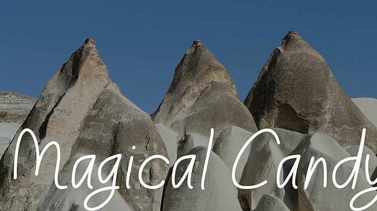 Magical Candy Font