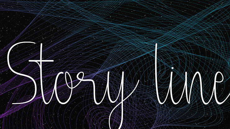 Story line Font