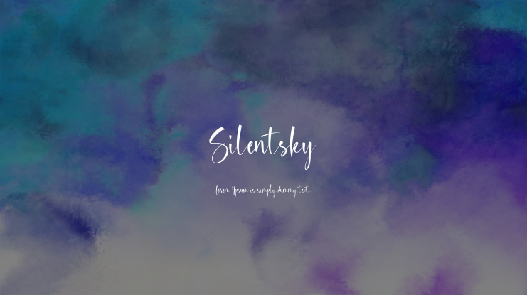 Silentsky Font