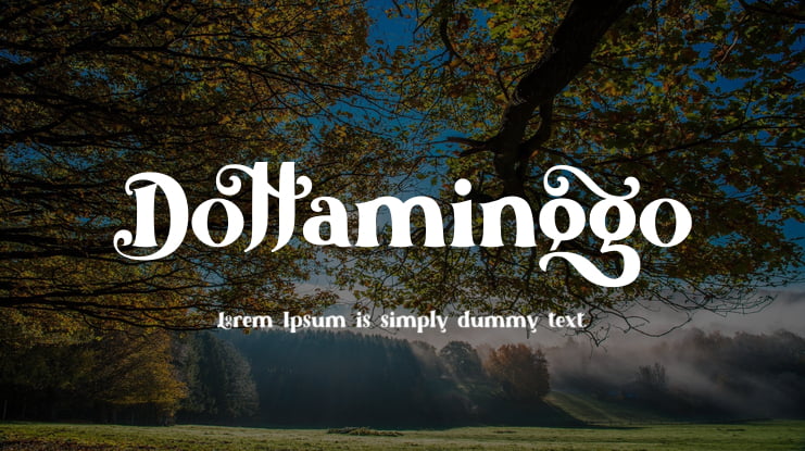 Doffaminggo Font