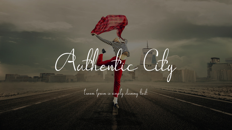 Authentic City Font