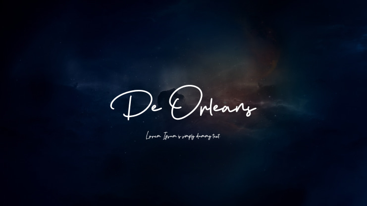 De Orleans Font