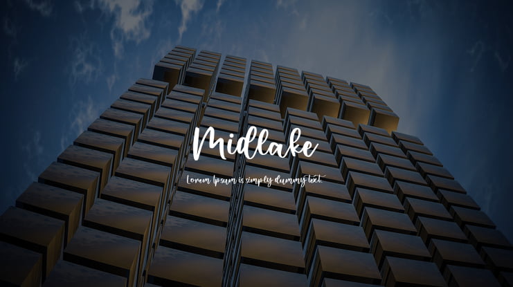 Midlake Font