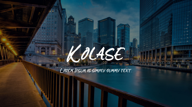 Kolase Font