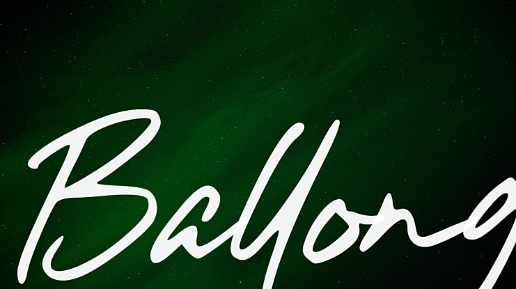 Ballong Font