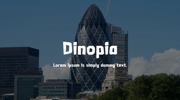 Dinopia Font Family