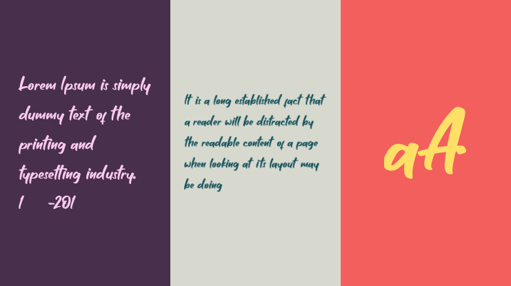 MILLESTONES - Personal Use Font