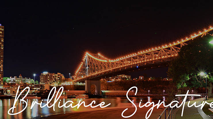 Brilliance Signature Font