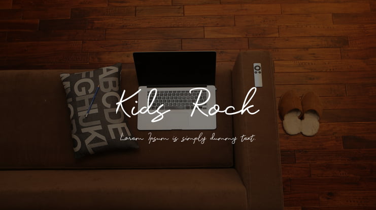 Kids Rock Font