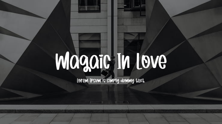 Magaic In Love Font