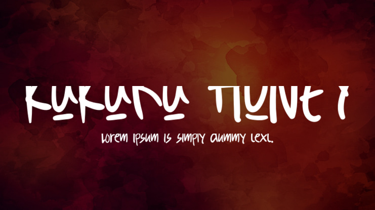 KUKURU HONEY Font