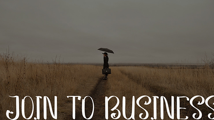 JOIN TO BUSINESS Font