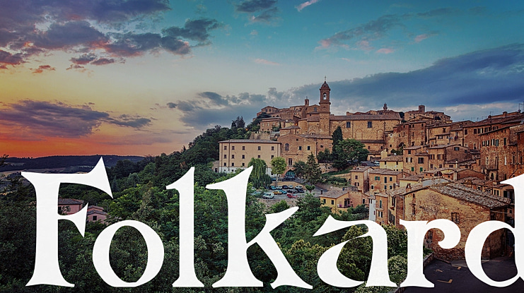 Folkard Font